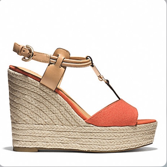 Coach wedge sandals women's lindle platform - Picture 8 of 16